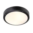 Nordlux Desi 28 Ceiling Light Aluminium Black | 275mm - IP44 - Suitable for 2x E27