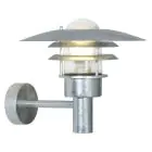 Nordlux Lønstrup 32 Wall Light Steel and Glass Grey | 320mm - IP44 - Suitable for E27