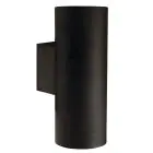 Nordlux Tin Wall Light Metal Black Up & Down | Suitable for 2x GU10