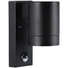 Nordlux Tin Wall Light Metal Black | Suitable for 1x GU10 - With Sensor