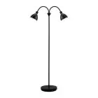 Nordlux Ray Floor Lamp Metal Black | Suitable for 2x E14