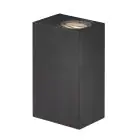 Nordlux Asbol Kubi Wall Light Aluminium Black 13W 350lm - 830 Warm White