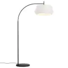 Nordlux Dicte Floor Lamp Textile and Metal White | Suitable for E27