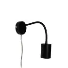 Nordlux Explore Flex Wall Light Metal and Ceramic Black | Suitable for GU10