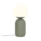 Nordlux Notti Table Lamp Metal and Glass Green | Suitable for E14