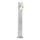 Nordlux Pontio LED Pedestal Lamp Metal Brushed Aluminium | Suitable for 1x GU10 