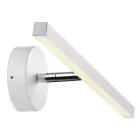 Nordlux Ip S13 40 Wall Light Metal White 6.2W 340lm - 830 Warm White