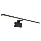 Nordlux Marlee 80 Wall Light Aluminium Black 11.5W 1000lm - 930 Warm White | IP44 - Best Colour Rendering