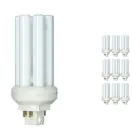 Multipack 10x Philips MASTER PL-T 18W - 830 Warm White | 4 Pin