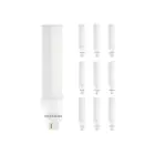 Multipack 10x Noxion Lucent PL-C LED 6.5W 650lm - 830 Warm White | Replaces 18W