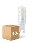 Multipack 10x Philips CorePro LED Capsule G9 Frosted 1.9W 220lm - 827 Extra Warm White | Replaces 25W