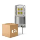 Multipack 12x Noxion Bolt LED Capsule GY6.35 2.6W 300lm - 830 Warm White | Replaces 28W
