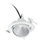Philips LED Spot Greenspace Accent Elbow Aluminium White 30.5W 2700lm 36D - 822 Extra Warm White | 163mm - IP20 - Interact Dimmable