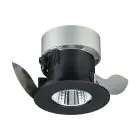 Philips LED Spot Greenspace Evo Mini Fixed Black 6.6W 700lm 36D - 930 Warm White | 90mm - IP20 - Best Colour Rendering