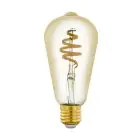 Eglo Connect.Z Smart LED Edison E27 Filament Amber 4.9W 360lm - 827-865 Tunable White | Dimmable - Replaces 25W