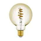 Eglo Connect.Z Smart LED Globe E27 Filament Amber 4.9W 360lm - 827-865 Tunable White | Dimmable - Replaces 25W