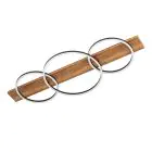 Eglo Ceiling Light Boyal Wood Black, Rusty 24W 3400lm - 830 Warm White
