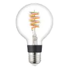 Eglo Connect.Z Smart LED Globe E27 Filament Clear 4.9W 400lm - 830 Warm White + RGB | Dimmable - Replaces 40W