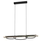 Eglo Pendant Boyal Wood Black, Brown 40.5W 3600lm - 830 Warm White | Dimmable