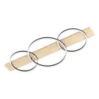 Eglo Ceiling Light Boyal Wood Black, Brown 24W 3400lm - 830 Warm White