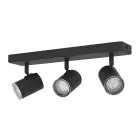 Eglo Ceiling Spot Consuma 1 Steel Black | Suitable for 3x GU10