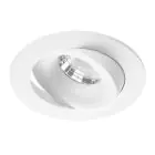 Noxion LED Spot Leda Tiltable White 6W 400lm 36D - 927 Extra Warm White |Cutout 83mm - IP44 - Best Colour Rendering - Dimmable