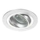 Noxion Recessed Spot Logic MR16 Tiltable Aluminium | Cutout 80mm - GU10 Socket