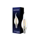 Noxion Lucent LED E14 Bent-tip Candle Filament Clear 2.5W 250lm - 827 Extra Warm White | Replaces 25W